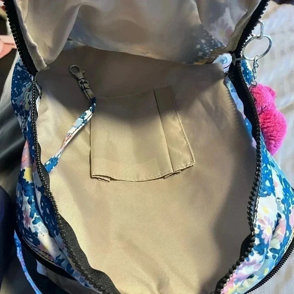 Kipling Challenger Medium Size Backpack Floral - Picture 4 of 5